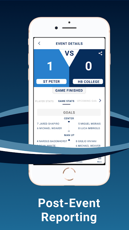 IH Sports App Captura de tela 2