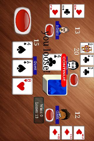 Thirty-One - 31 (Card Game) 螢幕截圖 1