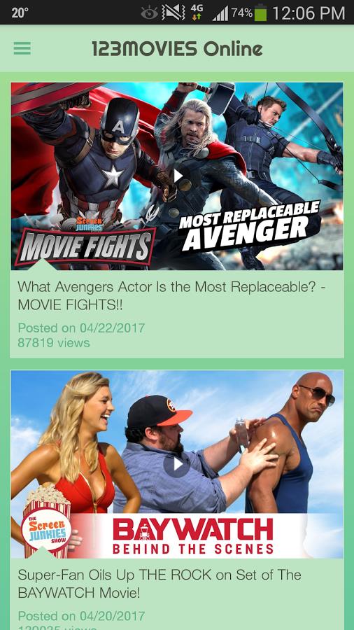 Movies123 online Ảnh chụp màn hình 0