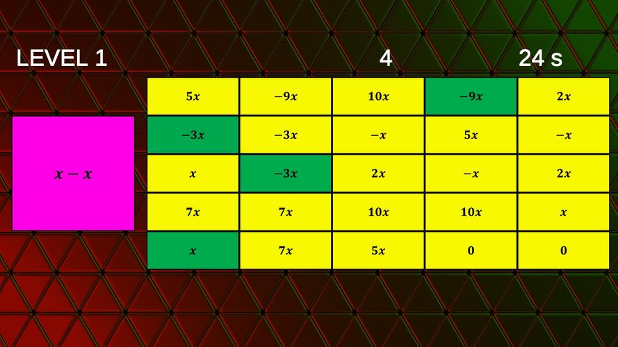 Polynomial Bingo (Mathematics) Capture d'écran 1