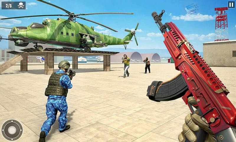 Anti-Terrorist Shooting Game 螢幕截圖 1