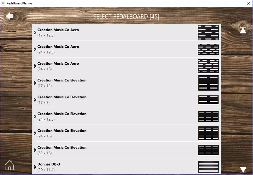 PedalboardPlanner Screenshot 1