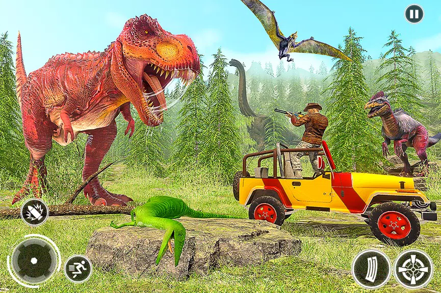 Super Dino Hunting Zoo Games应用截图第3张