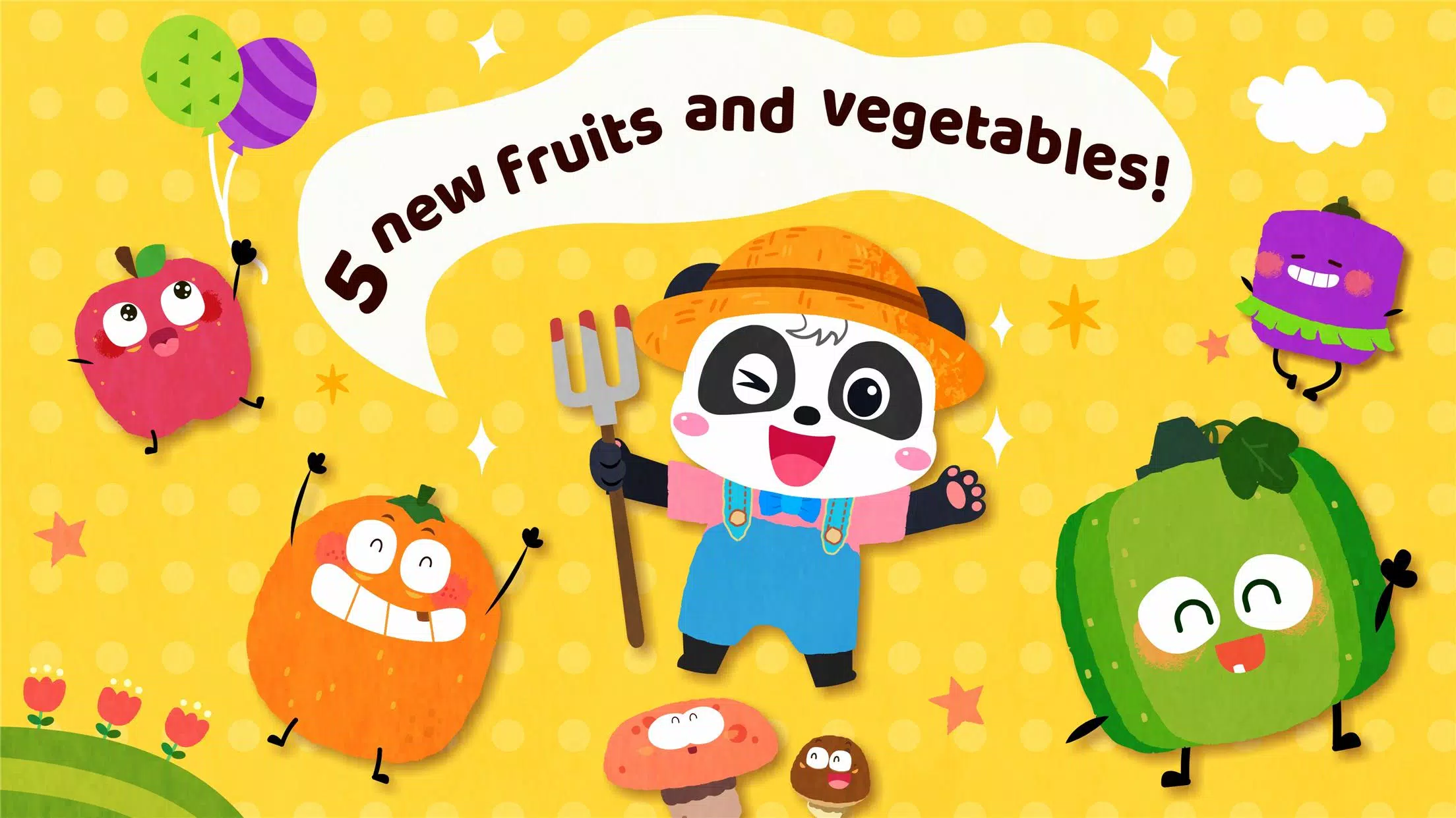 Baby Panda's Fruit Farm স্ক্রিনশট 1