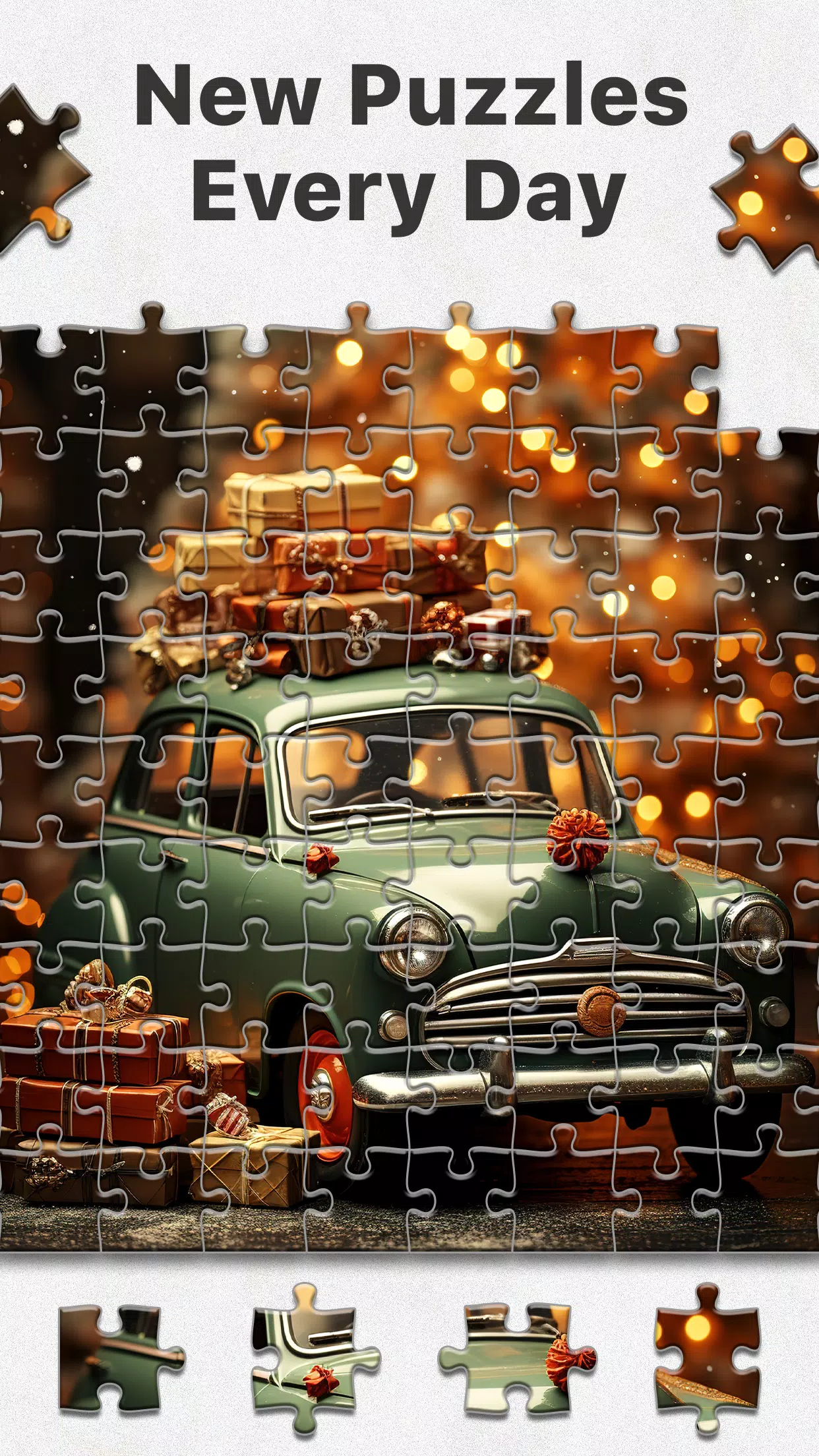 Christmas Jigsaw - Puzzle Game Schermafbeelding 3