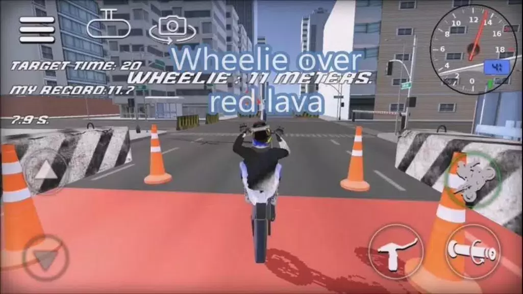 Wheelie Bike 3D game স্ক্রিনশট 3