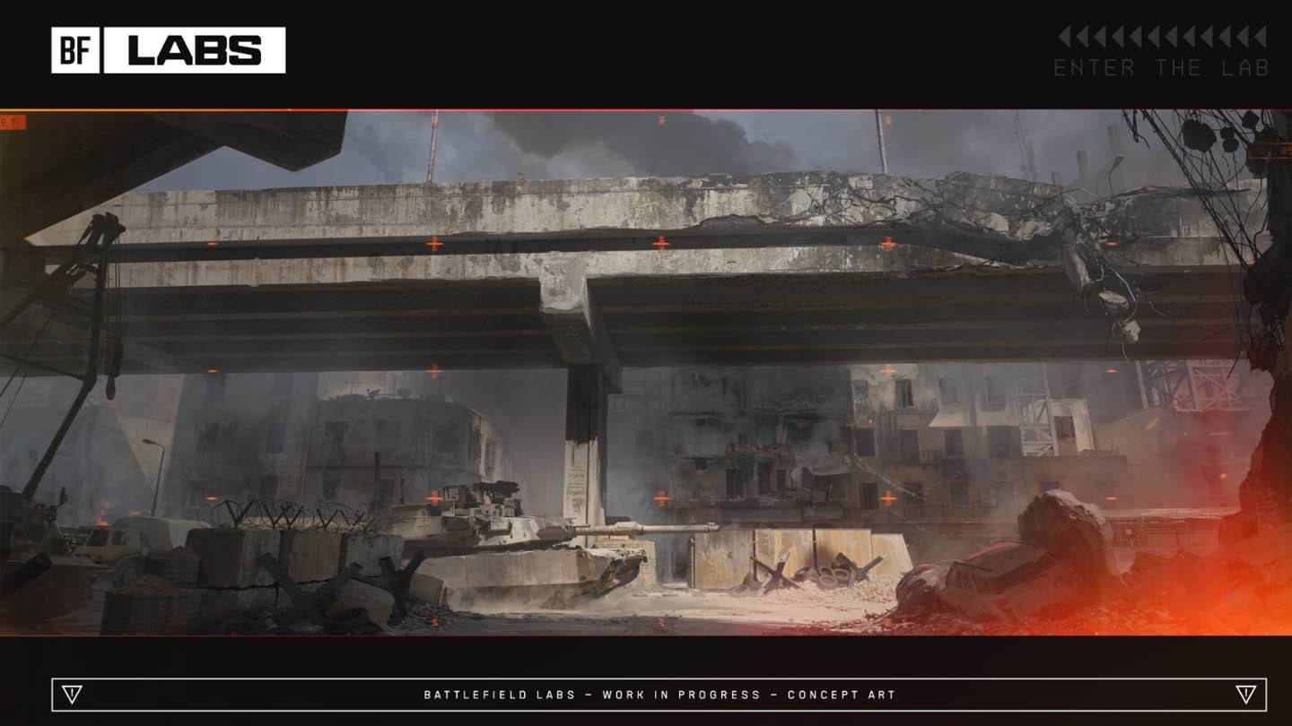 Battlefield Labs interface