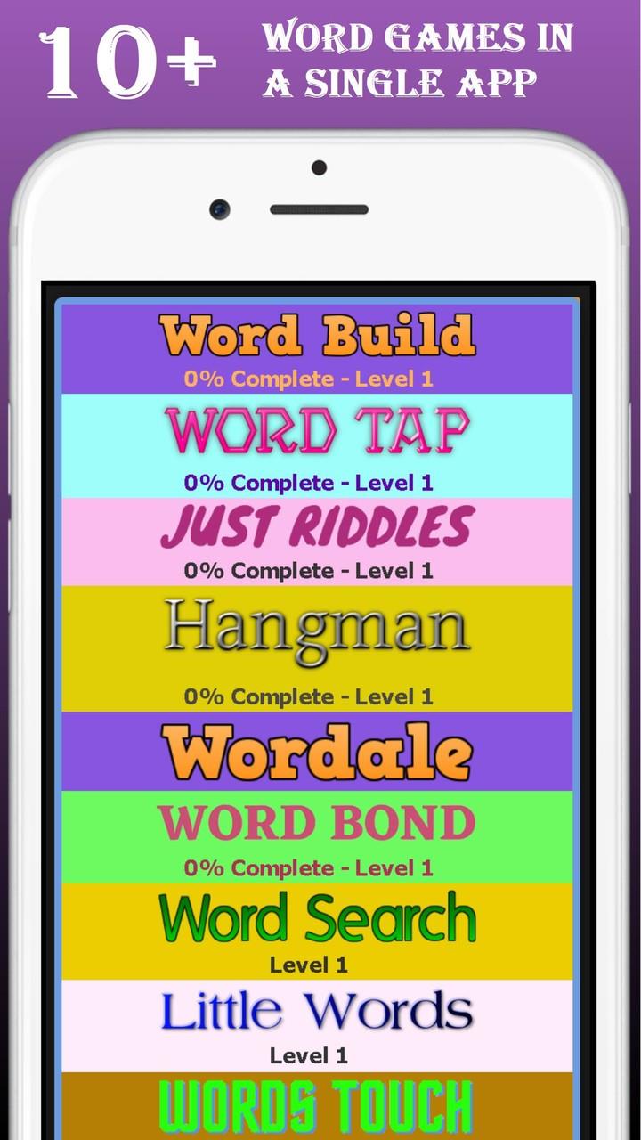 Word collection - Word games Screenshot 0