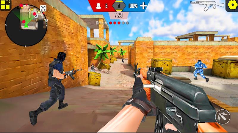 Gun Strike: FPS Attack Shooter ภาพหน้าจอ 0