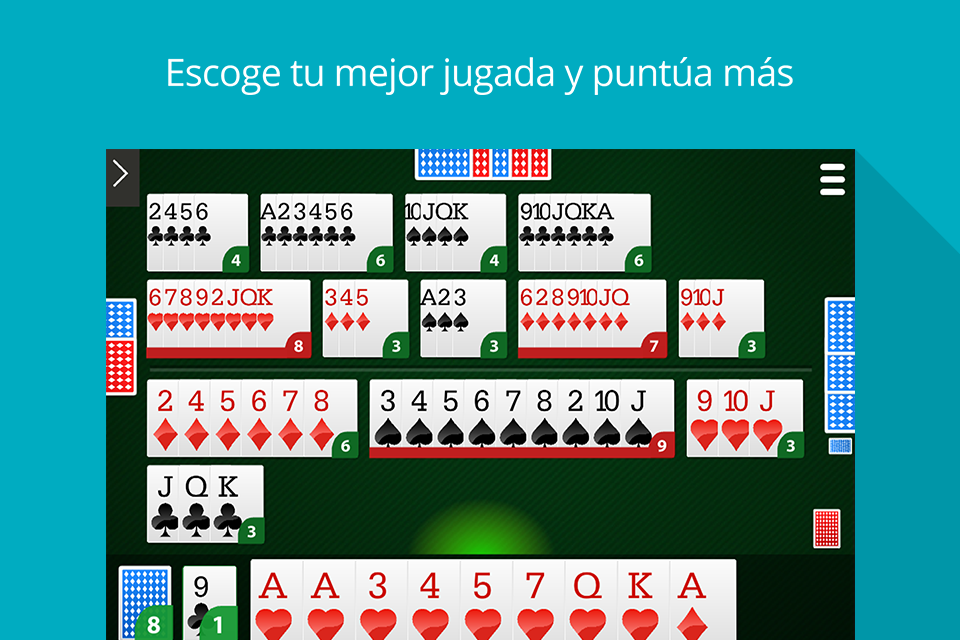 Schermata Canasta Real 2