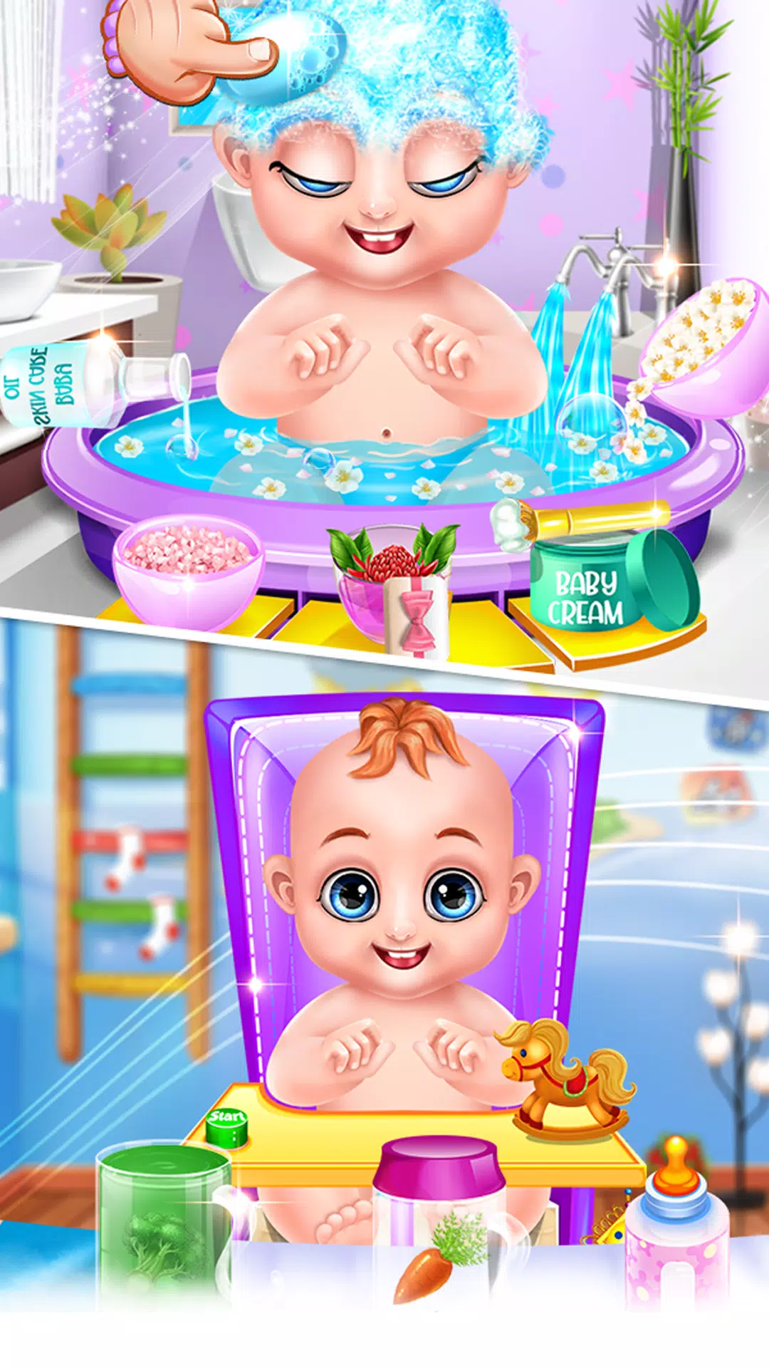 Mommy daycare: care fun Screenshot 1