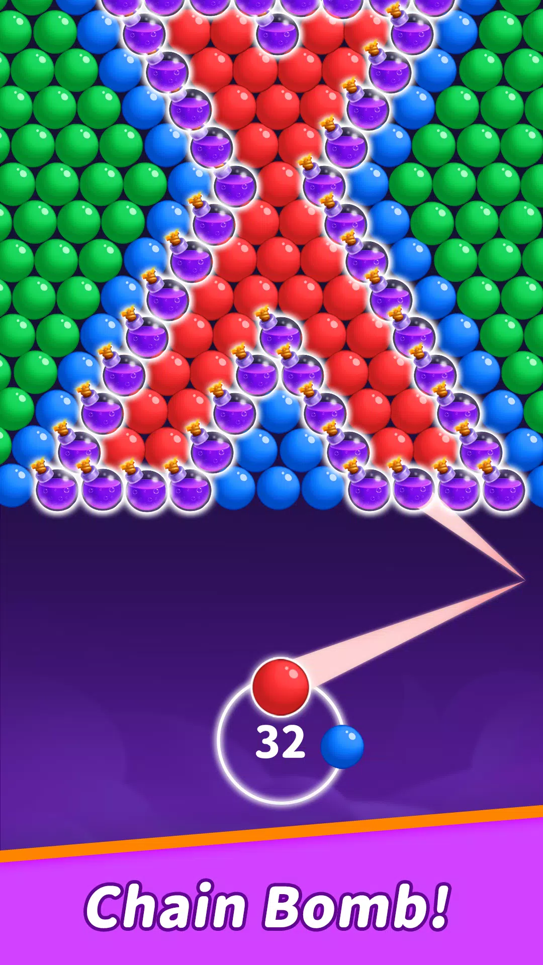 BubbleShooter Pop & Puzzle Screenshot 1