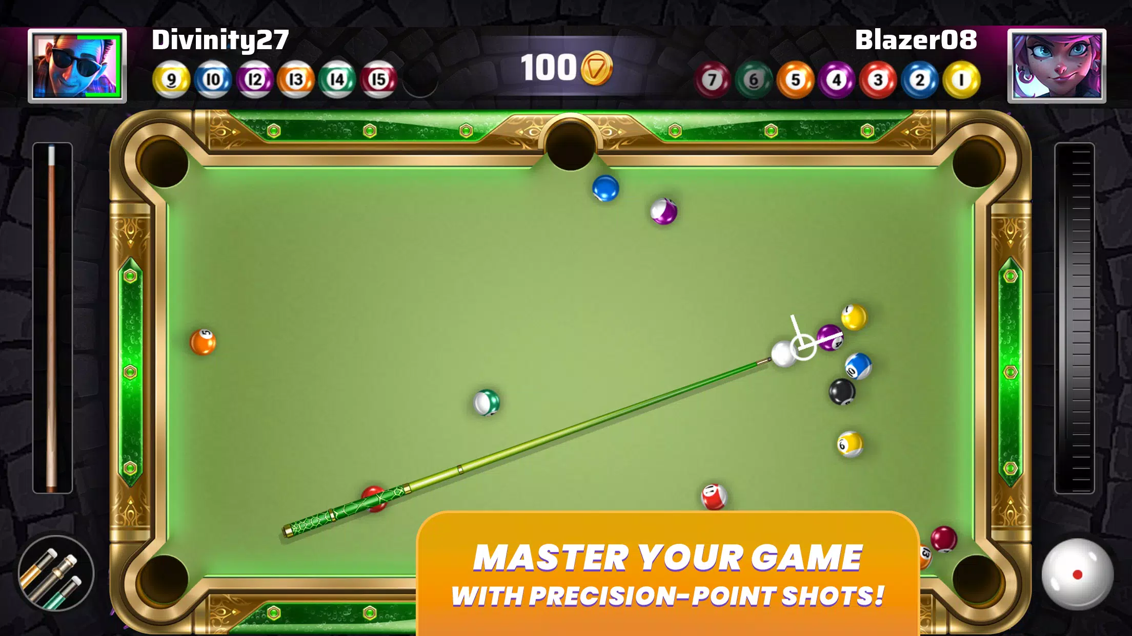 Pool Masters 螢幕截圖 0