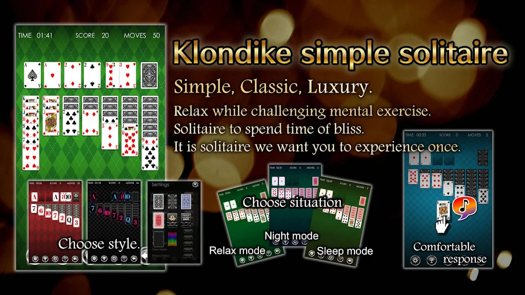 Solitaire Klondike HD Скриншот 0