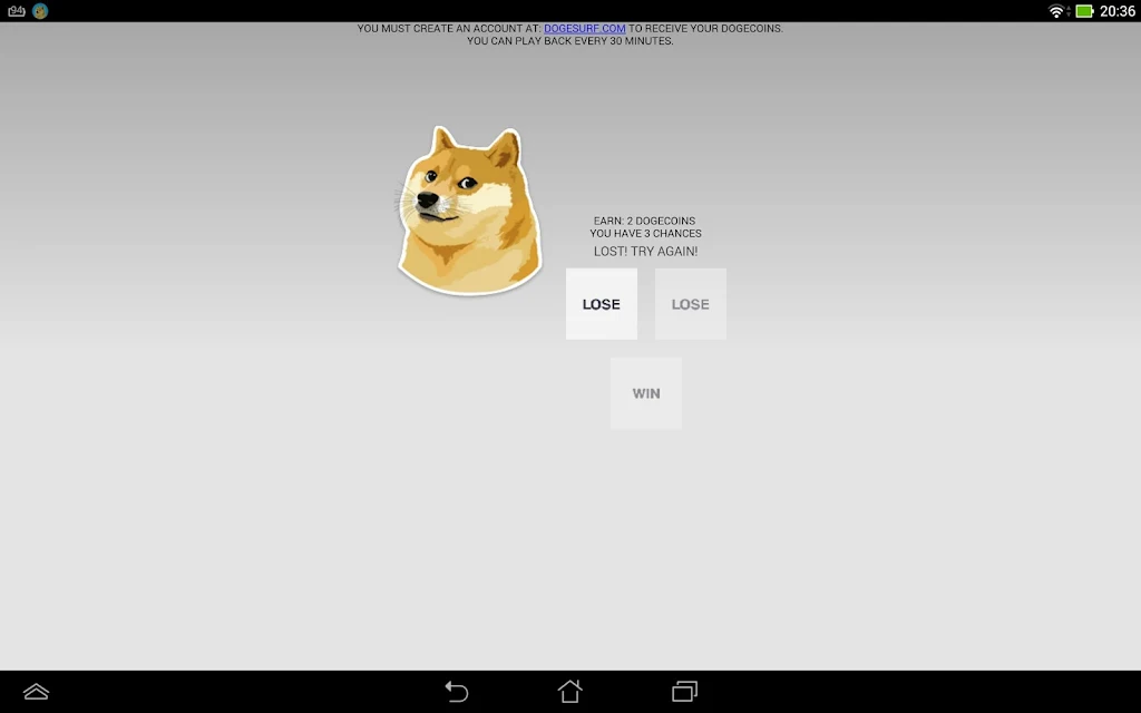 ScratchDogecoin スクリーンショット 1