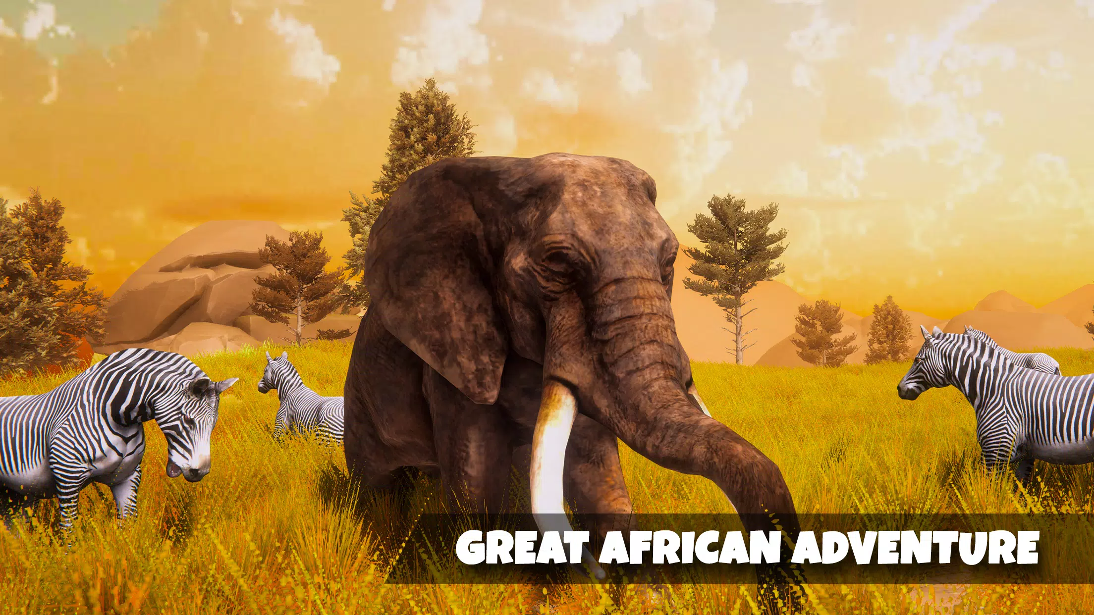 Elephant Simulator Wild Life ဖန်သားပြင်ဓာတ်ပုံ 3