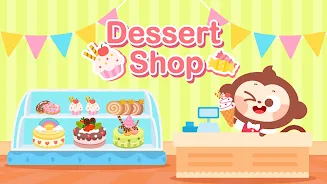 DuDu Dessert Shop DIY Games 스크린샷 0