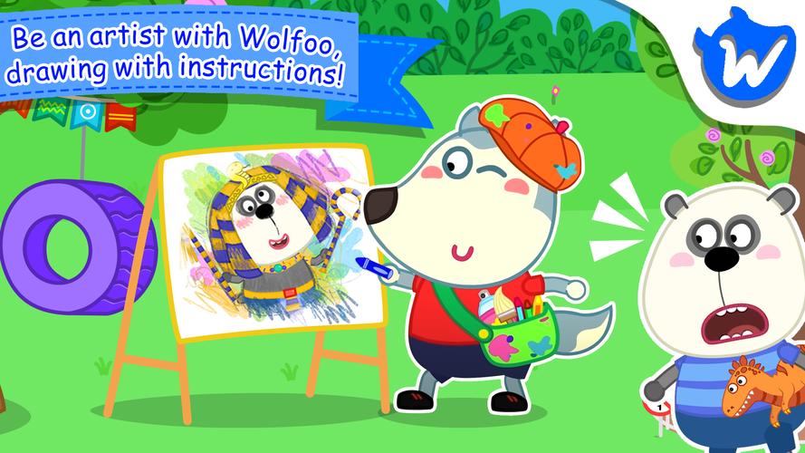 Wolfoo World Educational Games ဖန်သားပြင်ဓာတ်ပုံ 0