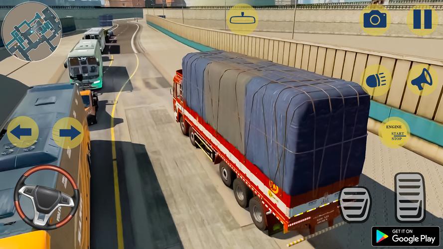 Indian Truck Cargo Truck Games Captura de pantalla 3