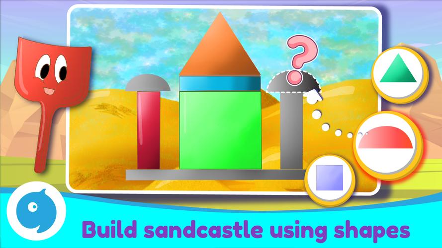 Colors & shapes learning Games Schermafbeelding 1