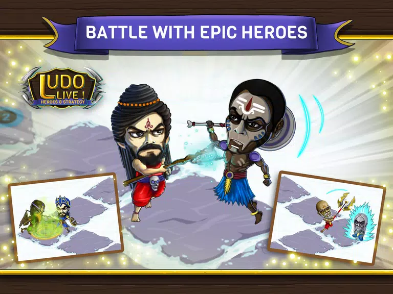 Ludo Live! Heroes & Strategy Скриншот 2