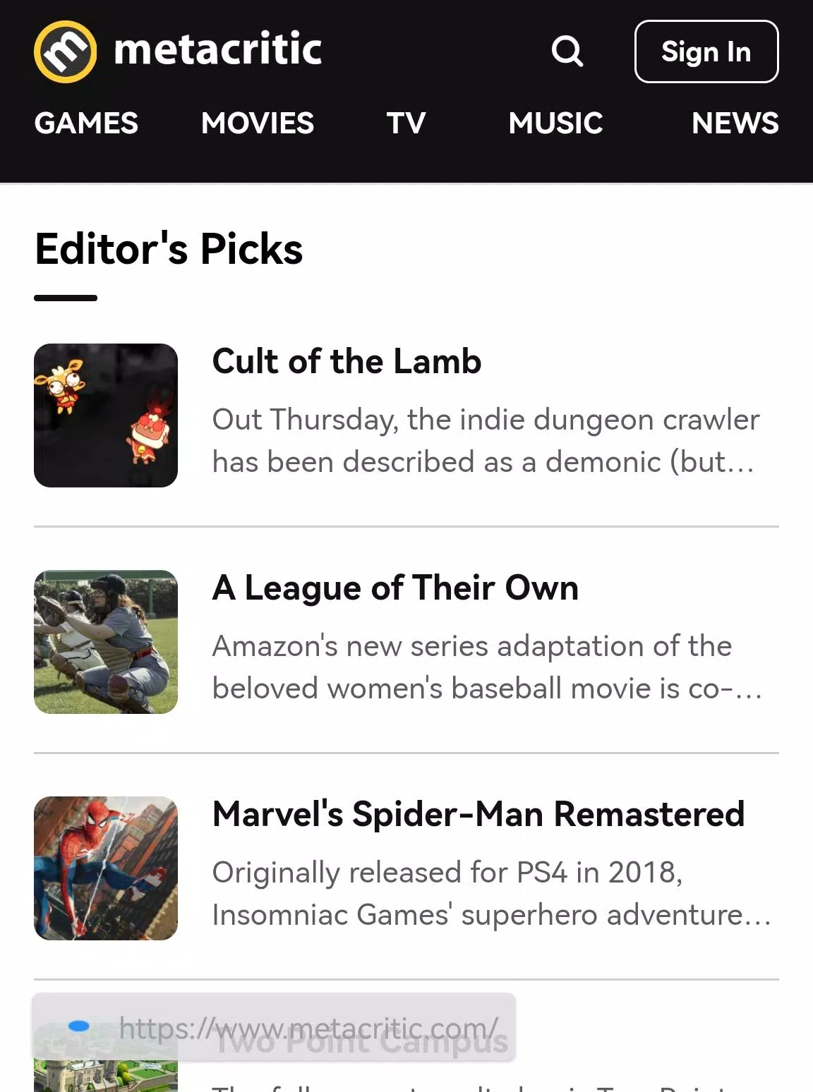 Firefox (Android TV) Capture d'écran 0