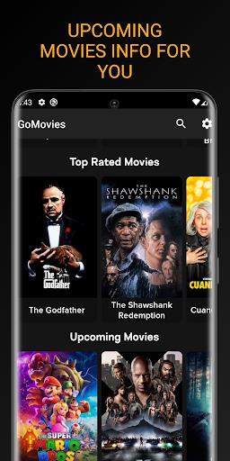 GoMovies - HD Movies 2023 螢幕截圖 2
