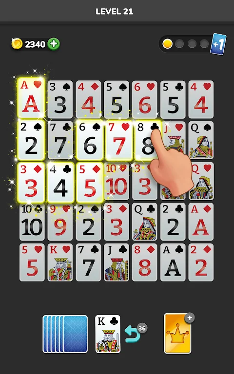 Solitaire 3D - Tripeaks Puzzle 螢幕截圖 2