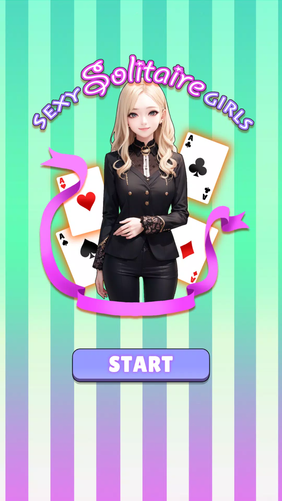 Sexy solitaire girls: ani card Screenshot 0