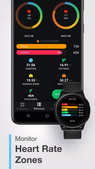 FITIV Pulse Heart Rate Monitor Screenshot 3