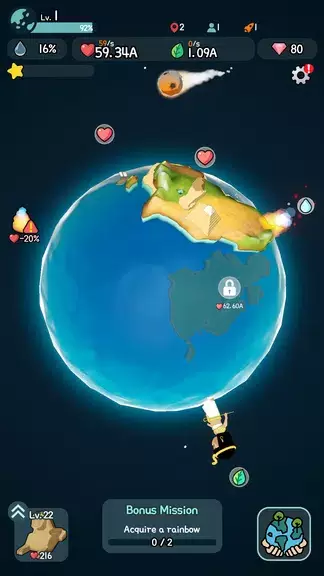 Save The Earth : Idle&Clicker Ekran Görüntüsü 3