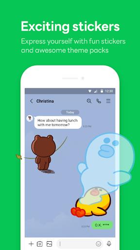 LINE: Anrufe und Nachrichten Screenshot 1