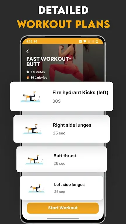 Home Workout - Full Body Workout Screenshot 3