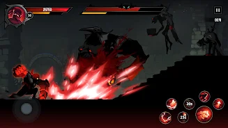 Shadow Knight Ninja Jogo Fight Captura de tela 3