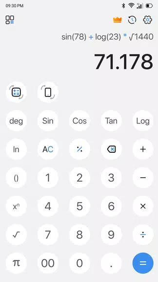 Schermata Simple Calculator for Android 1