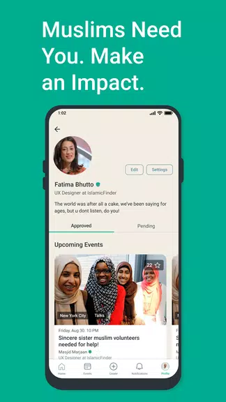 Muslims: Events & Discussions 螢幕截圖 3