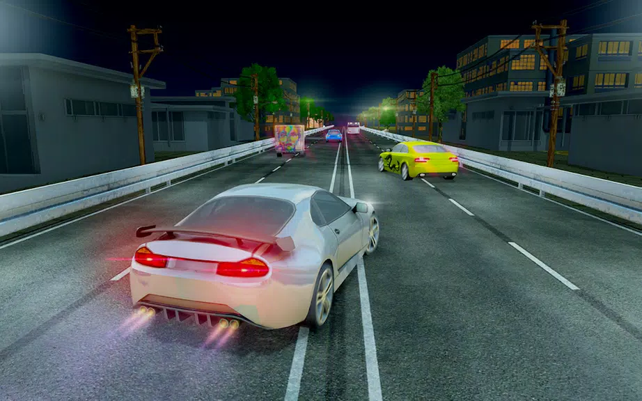 Real Highway Traffic Car Race Ekran Görüntüsü 0