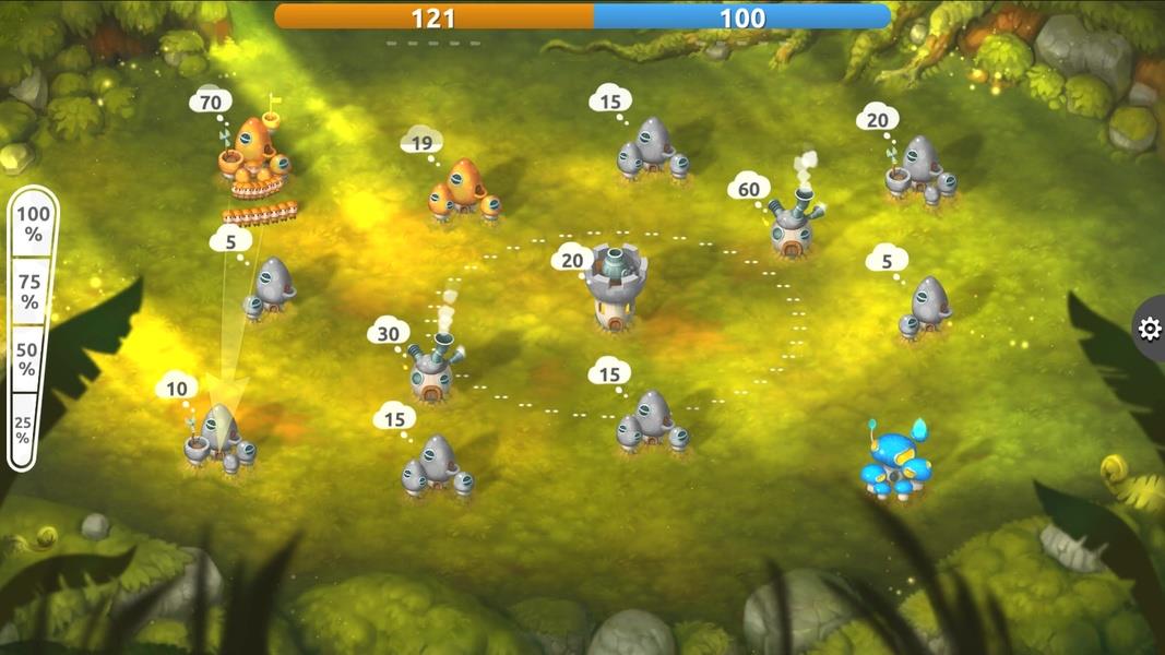 Mushroom Wars 2: RTS Strategy ภาพหน้าจอ 0