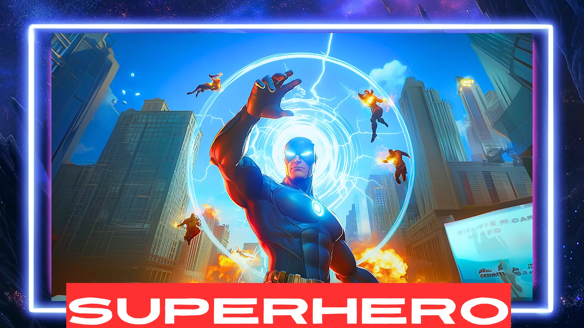 Psychic Hero: a superhero game Ekran Görüntüsü 0