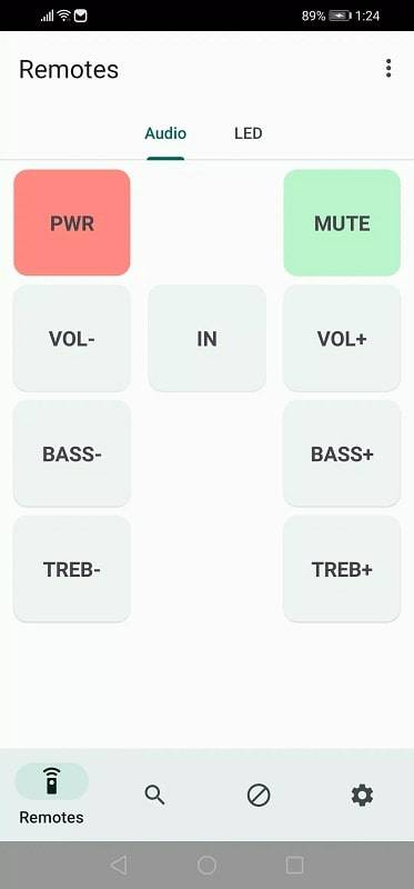 IrCode Finder Universal Remote 螢幕截圖 2