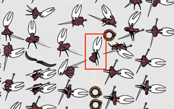 Débours de la cape de Hornet en Silksong Sparks Player Curiosity
