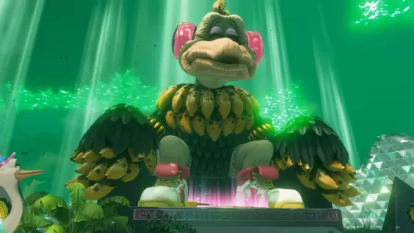 Musikplayer-Funktion in Donkey Kong Bananza