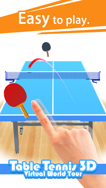 Table Tennis 3D Ping Pong Game スクリーンショット 2