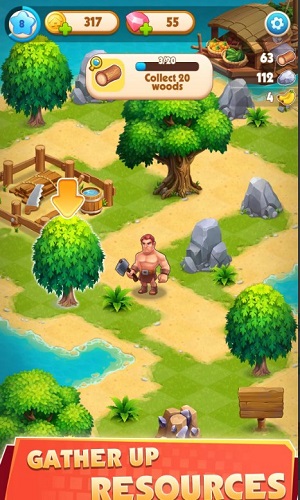 Exilesland : Adventure RPG Ảnh chụp màn hình 2