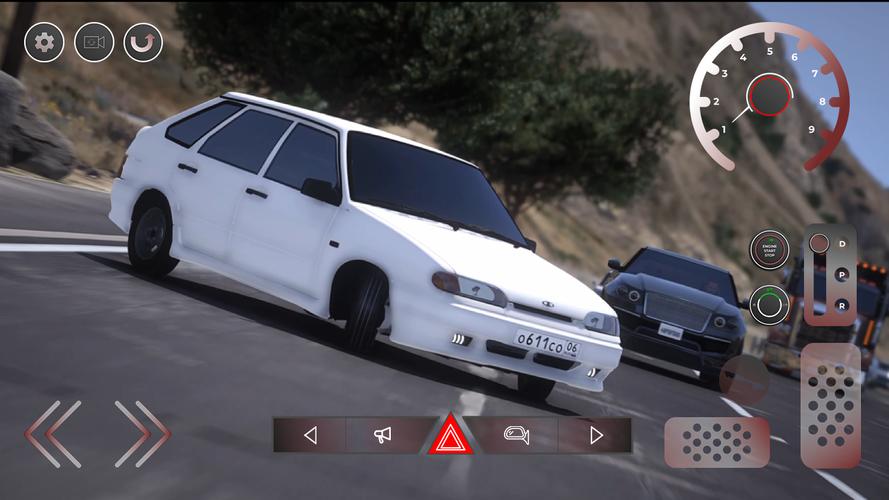 2114 LADA Russian Streets Drag スクリーンショット 1