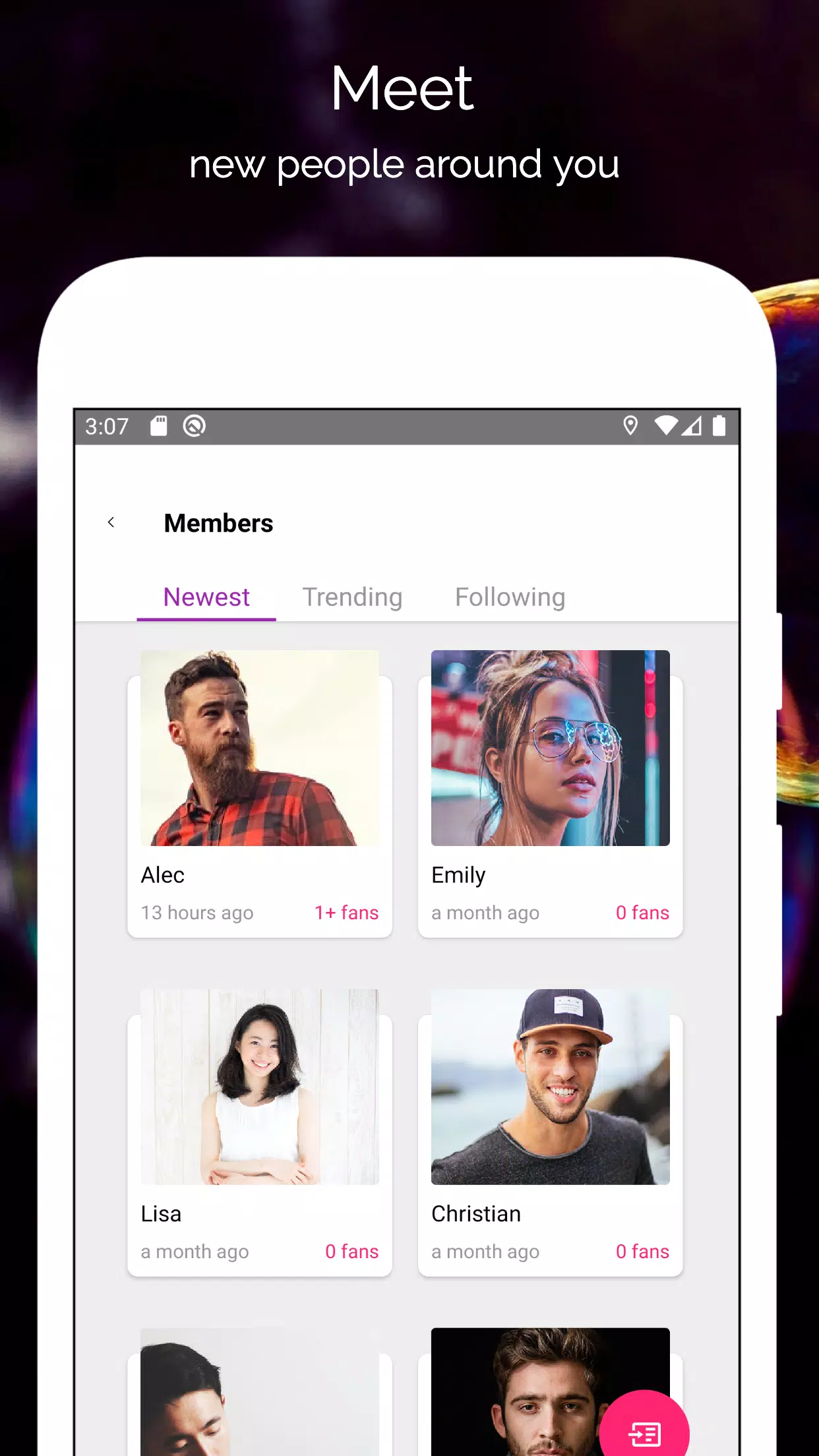 Holler Away: Mingle & Engage w ဖန်သားပြင်ဓာတ်ပုံ 2
