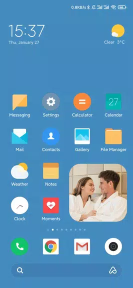 Moments Widget ဖန်သားပြင်ဓာတ်ပုံ 0