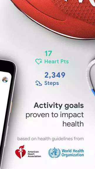Google Fit：活動追蹤功能 螢幕截圖 1