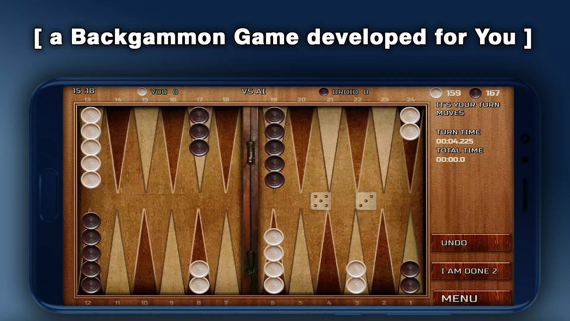 Backgammon - 18 Board Games应用截图第0张