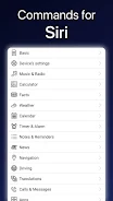 Commands for Siri Screenshot 0